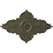 Ekena Millwork Melchor Diamond Ceiling Medallion (Canopies up to 4"), 67 1/4"W x 43 3/8"H x 4"ID x 2"P, Witch Hazel CM70X43MLWHF - alternate 1